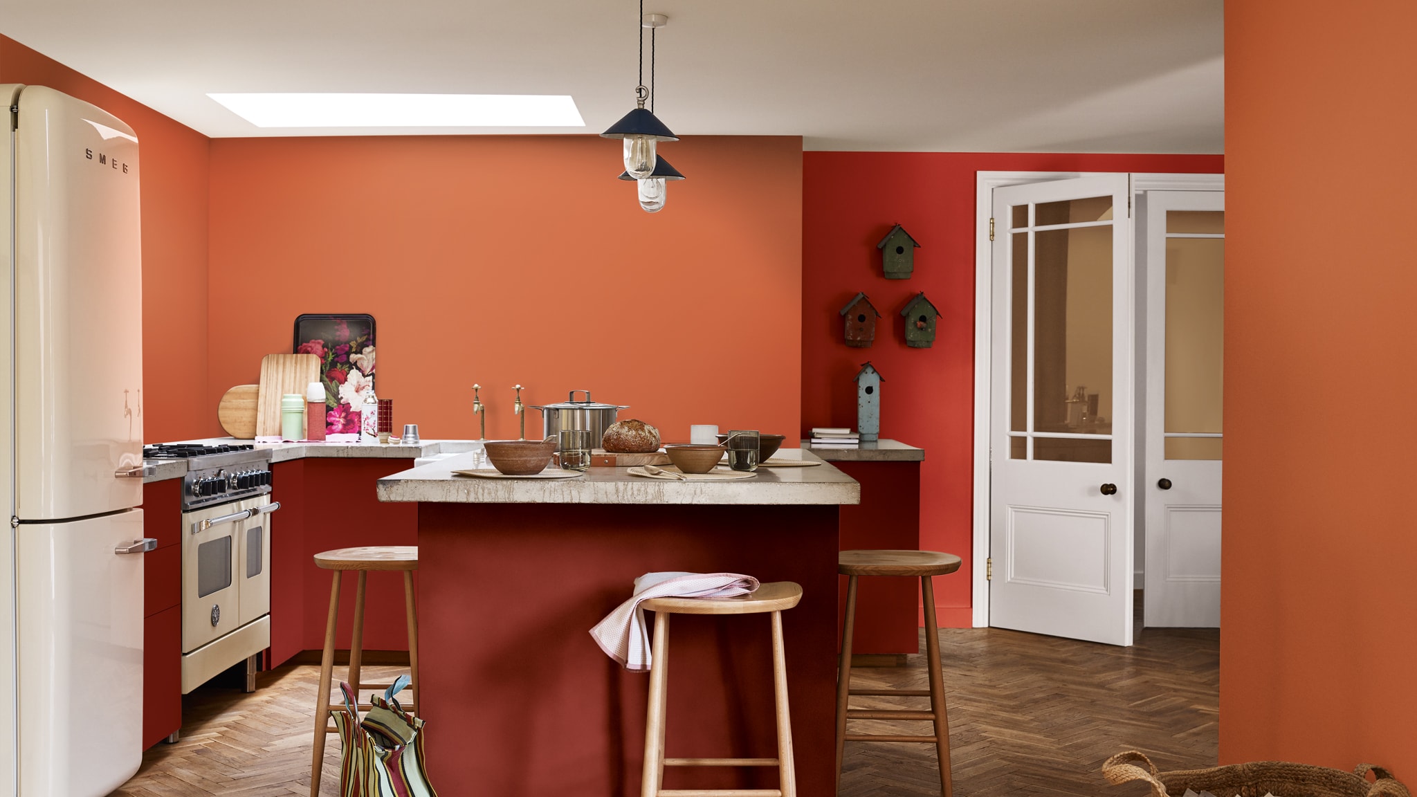 Farbpalette für eine behagliche Küche Deco-Paints-colour-futures-farbe-des-jahres-2019-ein-ort-zum-lieben-kueche-inspirationen-48